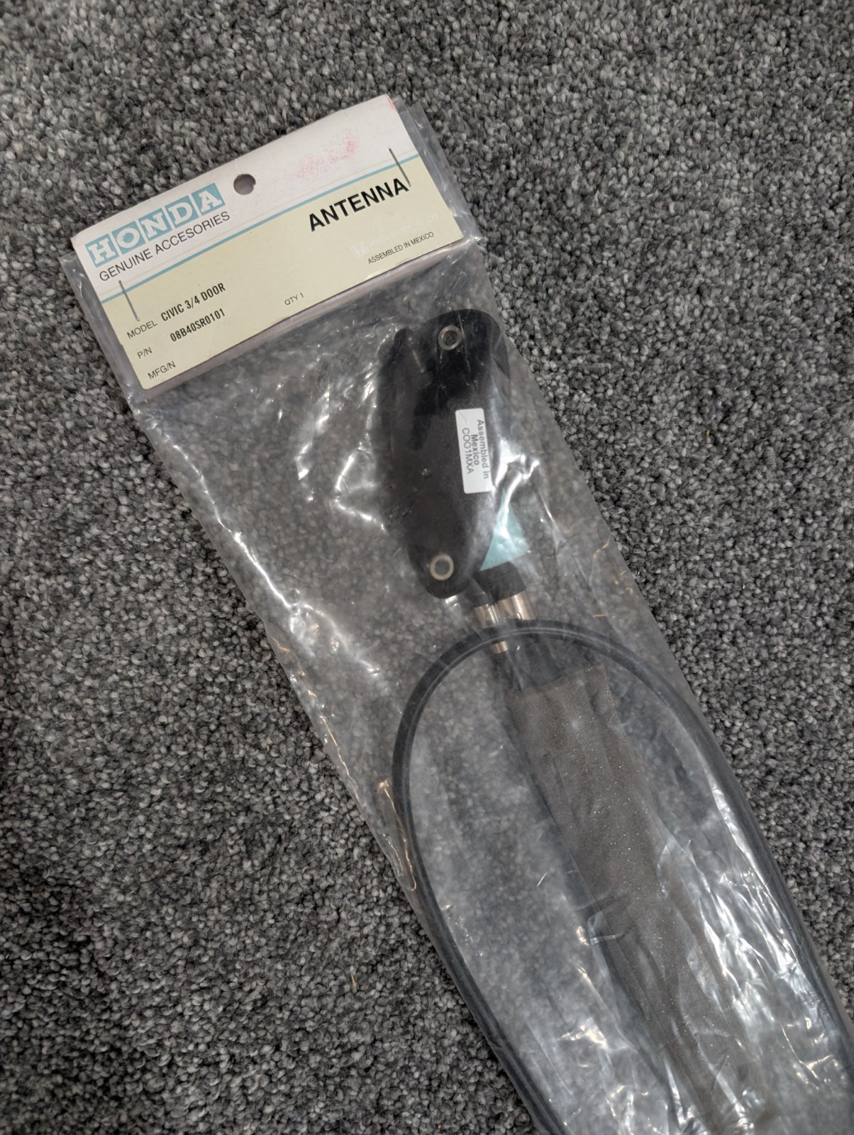 OEM NOS 92-95 Honda Civic EG/EJ Antenna New OEM NOS 92-95 Honda Civic EG/EJ Antenna New