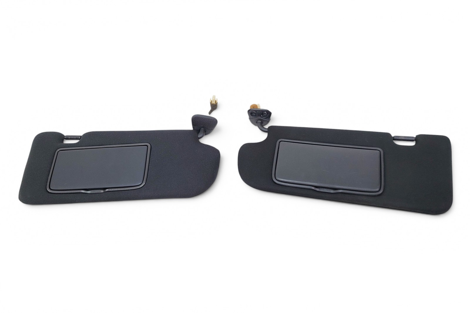2017-2022 Infiniti Q60 Sun Visor Sunvisor Right/Left Black Set, 96401-5CH0A, 964