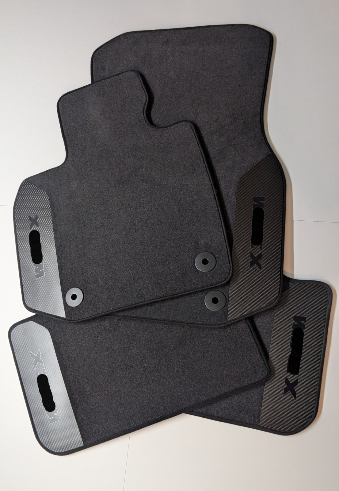 BMW X3 M50  xDrive  G45  2025-2026  OEM Custom Floor Mats with Real Carbon Fiber