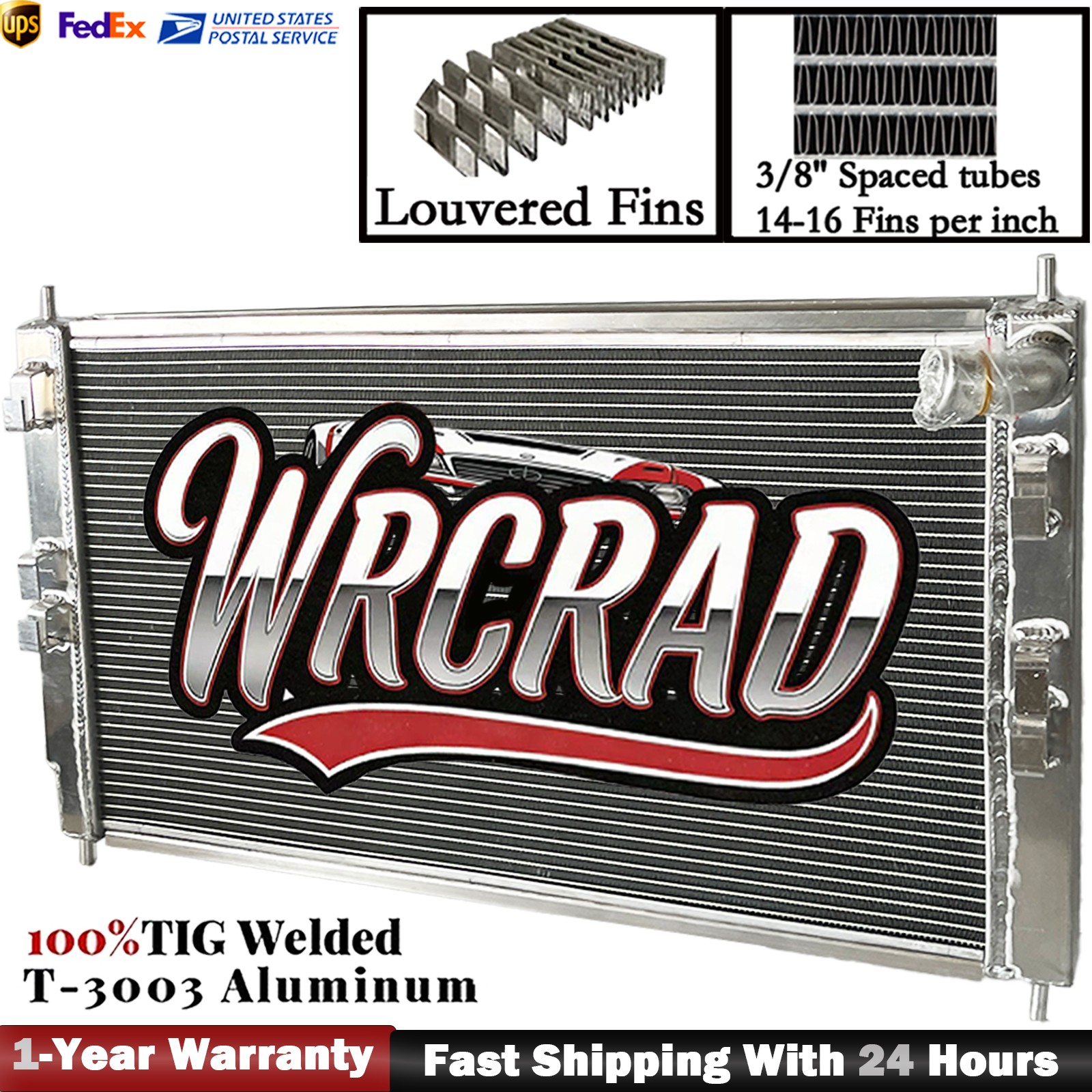 Aluminum Radiator For Mitsubishi Lancer Evolution 2.0L 2.4L 3.0L 2008-2015 2014