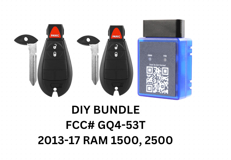 DIY PAIR BUNLDE FOR RAM 2013-2017 Dodge Ram PROGRAMMING TOOL INCLUDED GQ4-53T