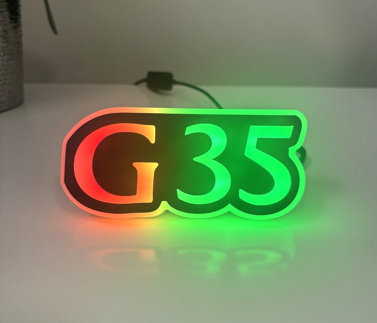 Infiniti G35 New RGB Led Grill Emblem For 2014-2025 Infiniti G35 New RGB Led Grill Emblem For 2014-2025