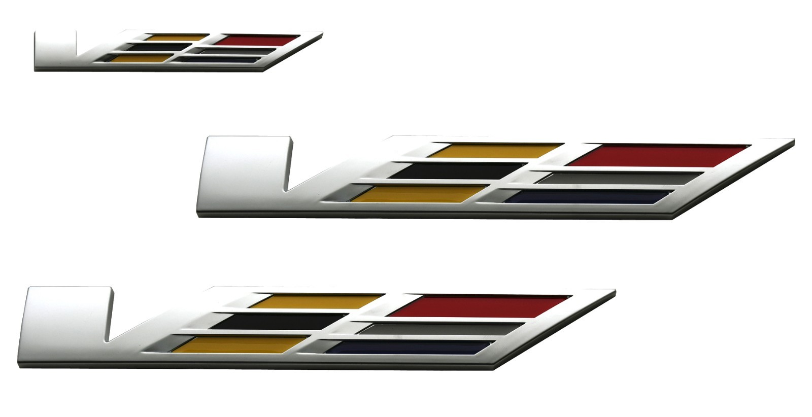 3pcs V Car Emblems Door Liftgate Badge for 2025 V-Series 85079675 Chrome 3pcs V Car Emblems Door Liftgate Badge for 2025 V-Series 85079675 Chrome