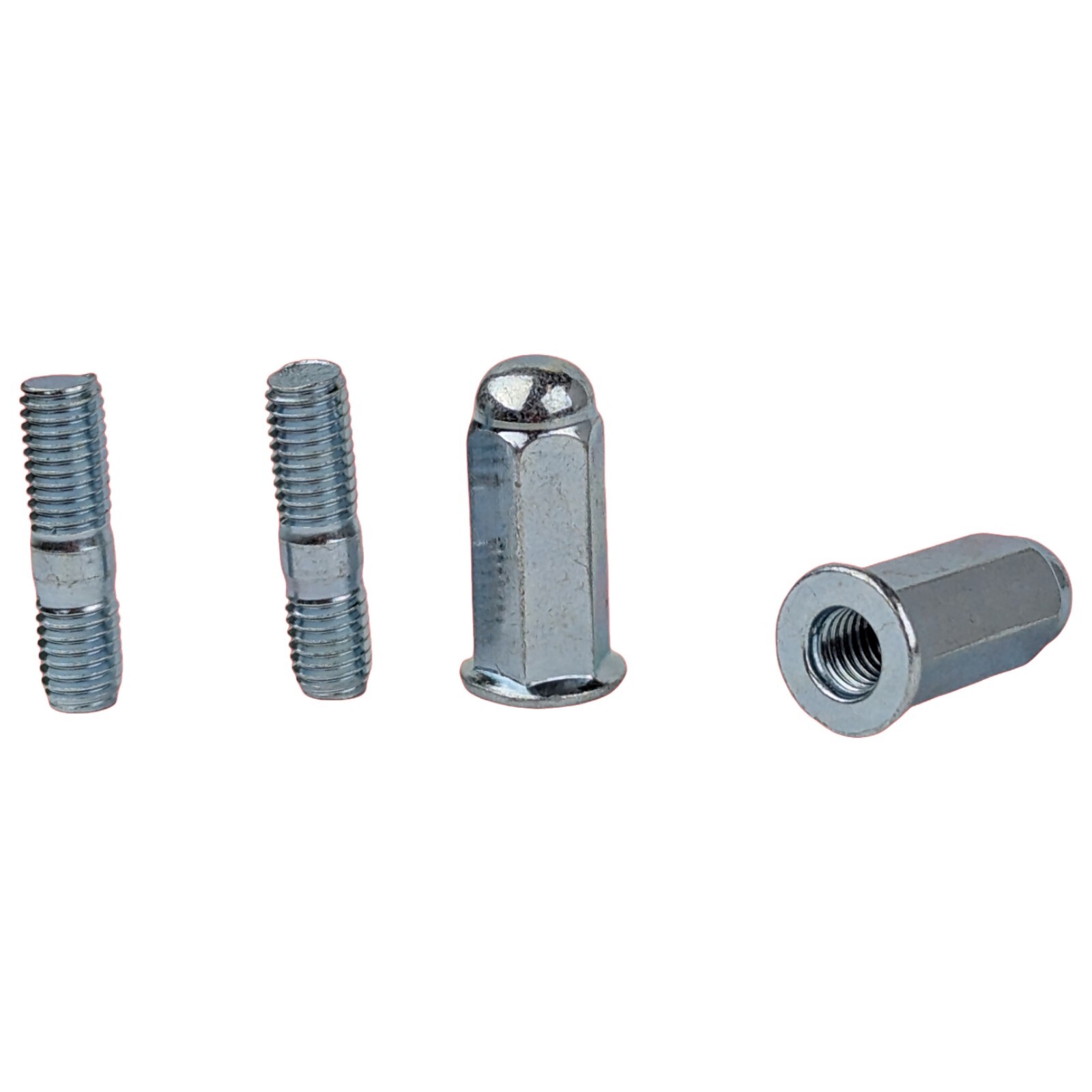 2x Exhaust Studs & Nuts M8x1.25 for 200cc GY6 EFI B Block Scooter ATV Go Kart