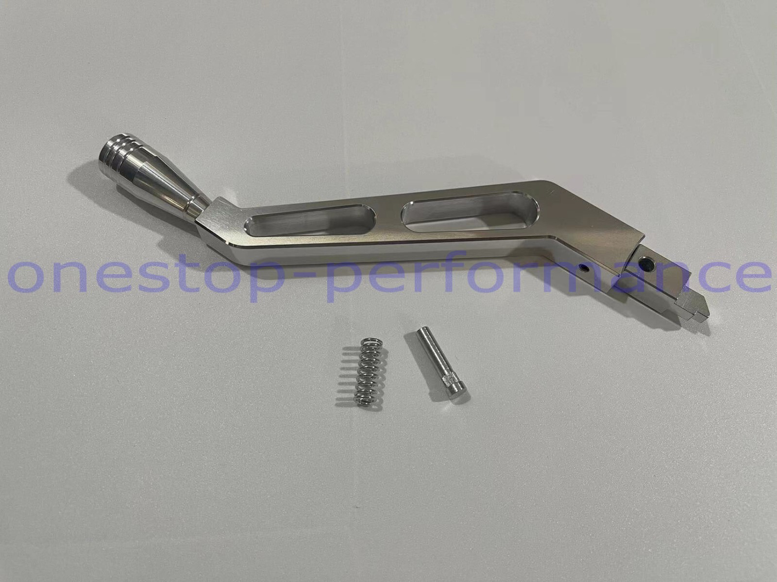 GM Chevy Street Hot Rod Polished Billet Aluminum Column Shifter Arm Shift Lever