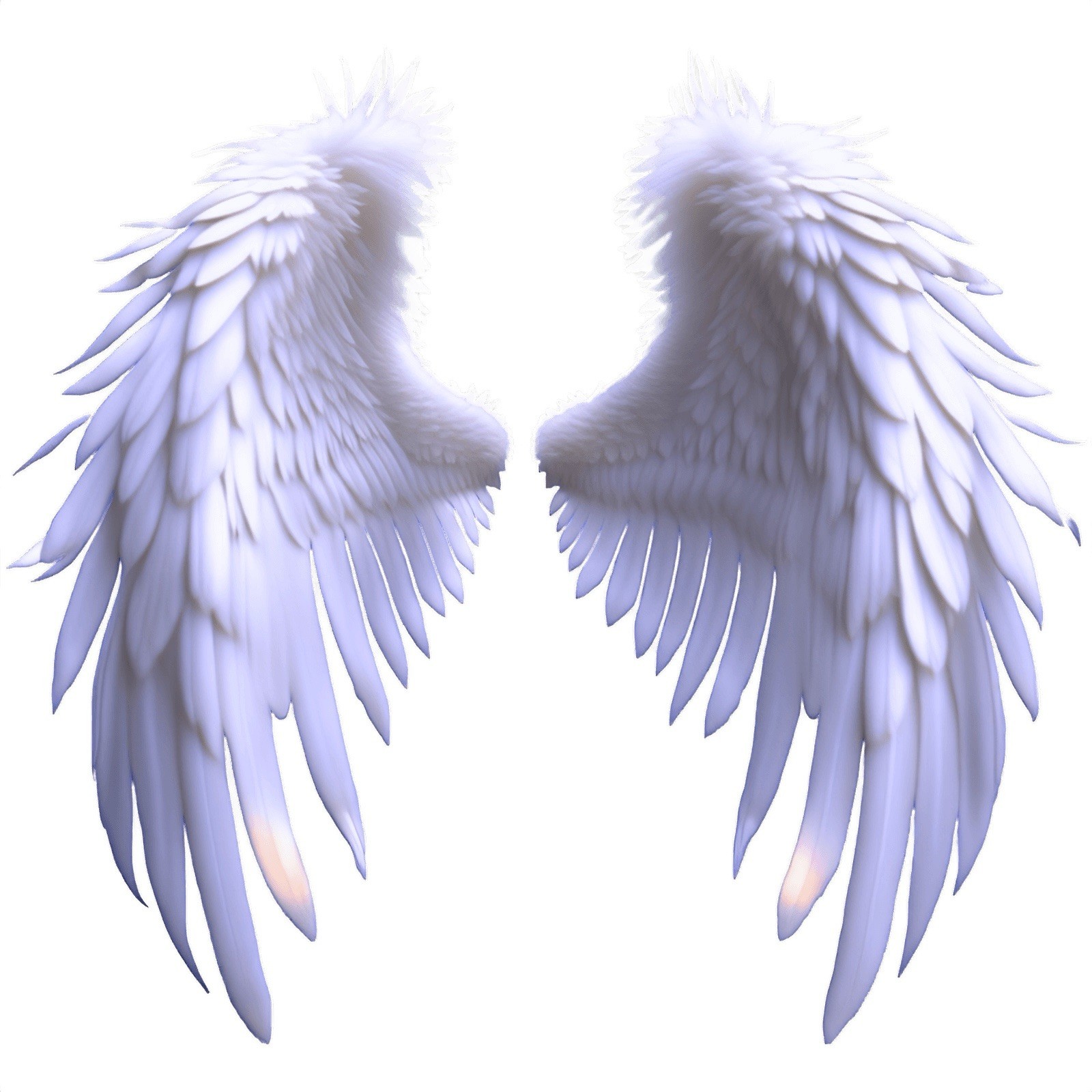 Wings Phone Sticker (2 Inch) Beautiful Angelic White Wings Of Devine Love Wings Phone Sticker (2 Inch) Beautiful Angelic White Wings Of Devine Love