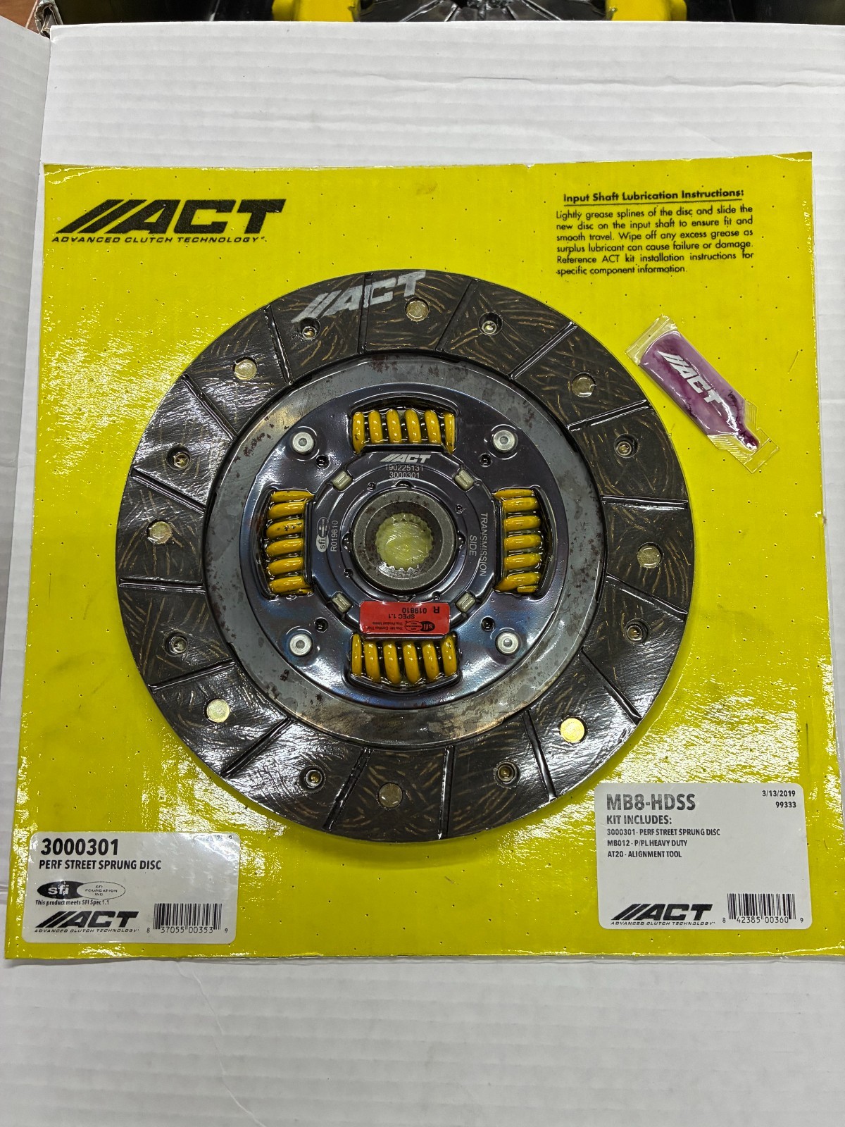 ACT for 08-17 Mitsubishi Lancer GT / GTS HD/Perf Street Sprung Clutch Kit ACT for 08-17 Mitsubishi Lancer GT / GTS HD/Perf Street Sprung Clutch Kit