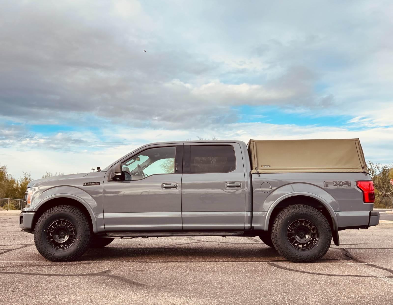 WildTop Soft Truck Cap (Nomad) for Ford F-150 2015-2020 5.5 ft Bed (67.1 in)
