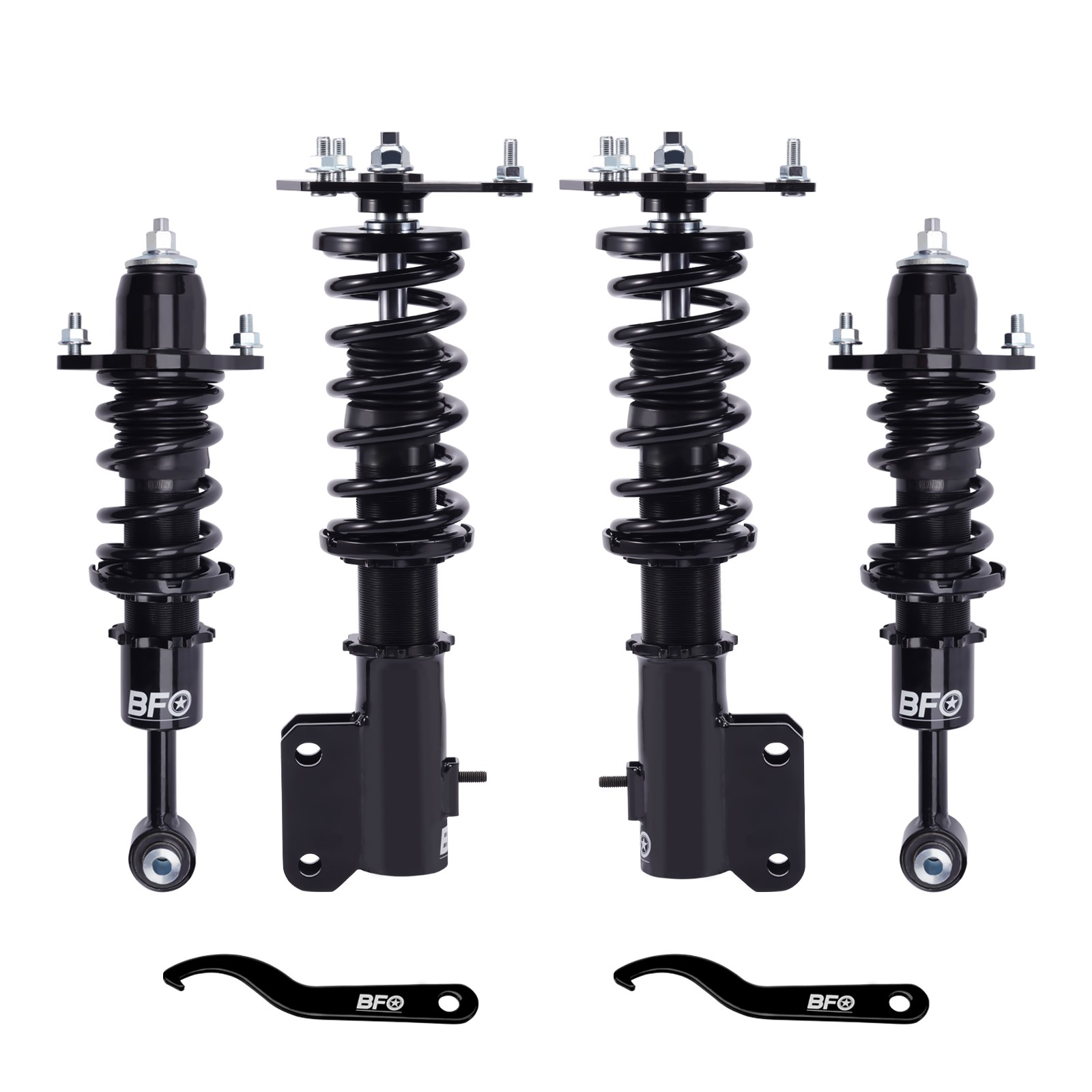 BFO Adjustable Coilovers Lowering Kit For Mitsubishi Lancer 2002-2006 FWD