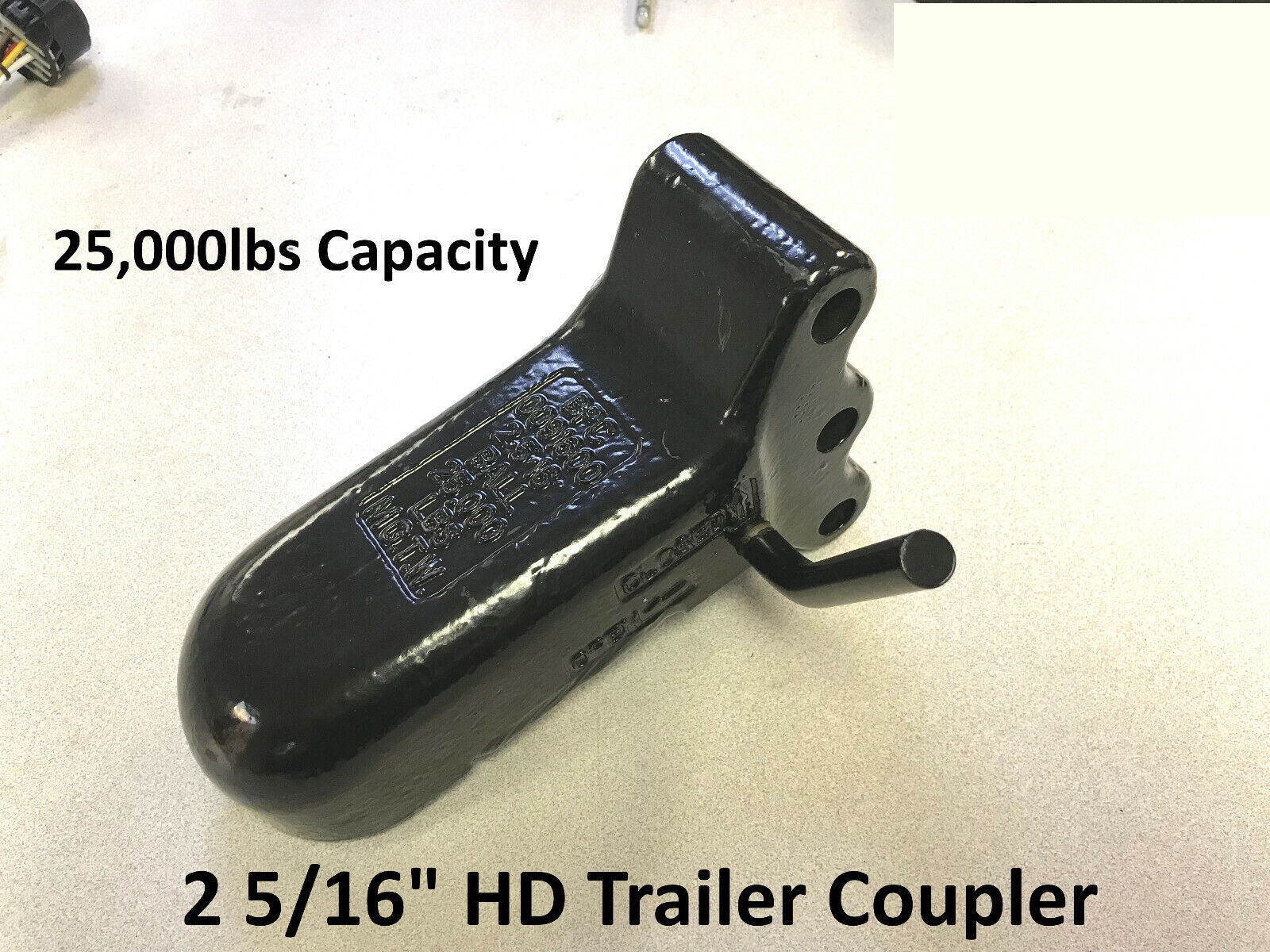 25,000 lb, Buyers Heavy Duty Adjustable Channel Trailer Coupler 3 bolt 25K New