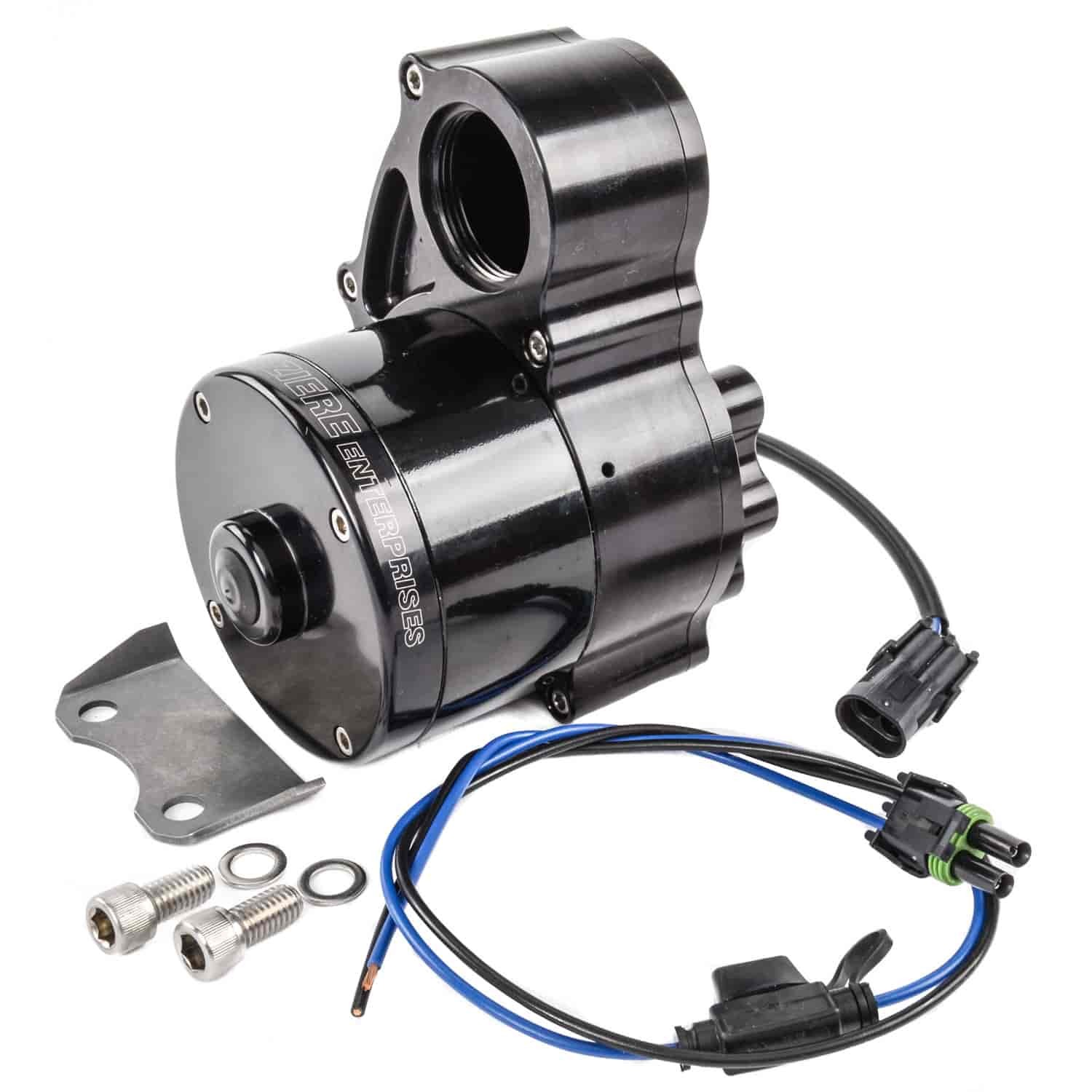 Meziere 300 Series High-Flow Inline Electric Water Pump Single Outlet