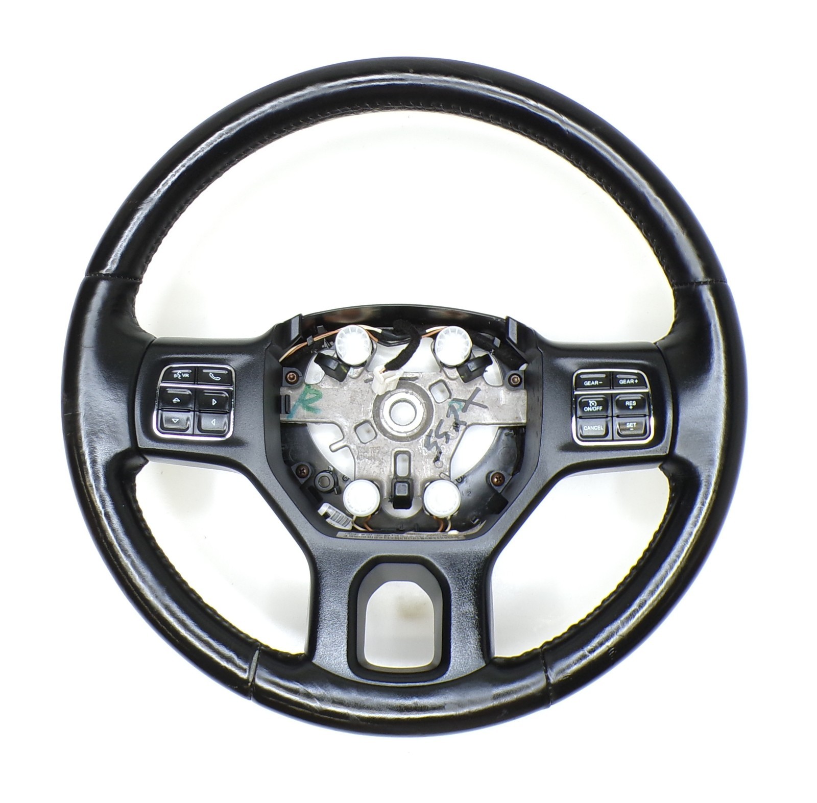 13-18 Dodge Ram 1500 2500 3500 Black Leather Steering Wheel 13-18 Dodge Ram 1500 2500 3500 Black Leather Steering Wheel