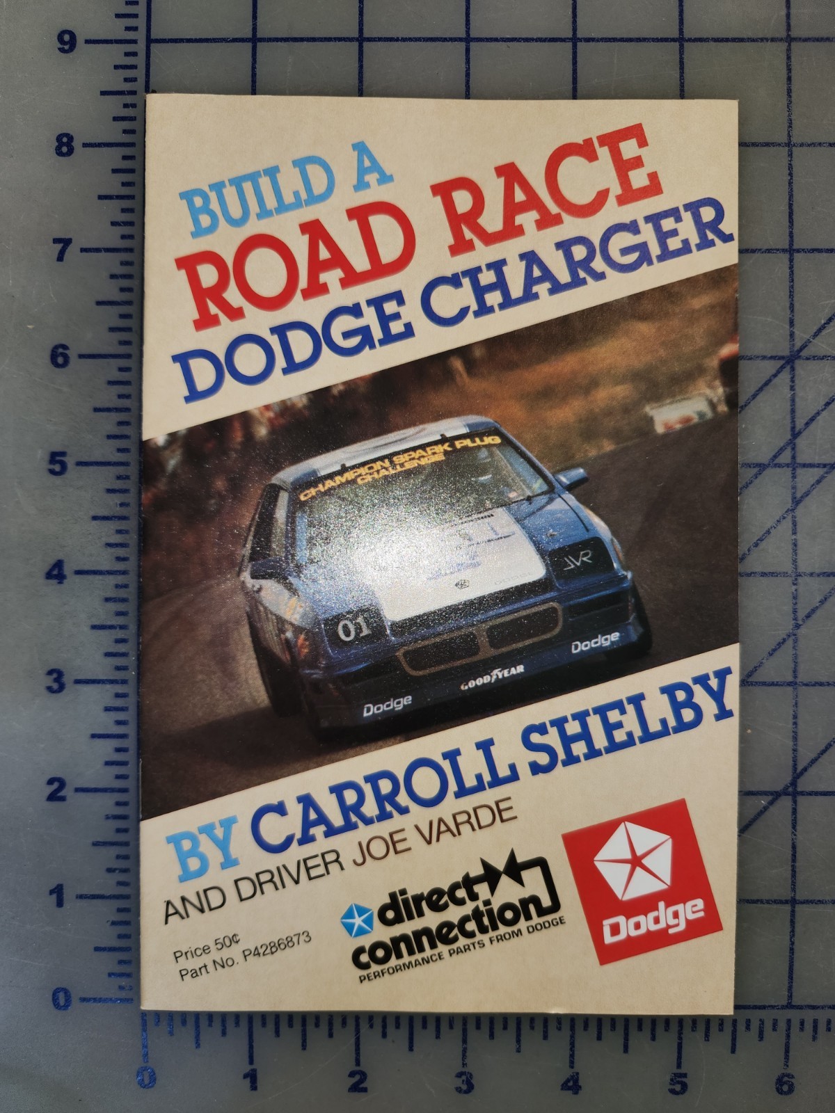 1983 Dodge Shelby Charger Road Race Brochure Original 1983 Dodge Shelby Charger Road Race Brochure Original