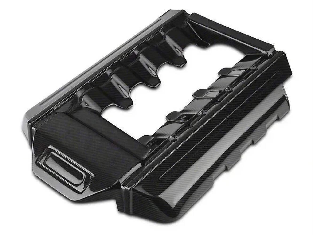 Carbon Fiber Engine Cover for 2015-2017 Mustang GT 5.0