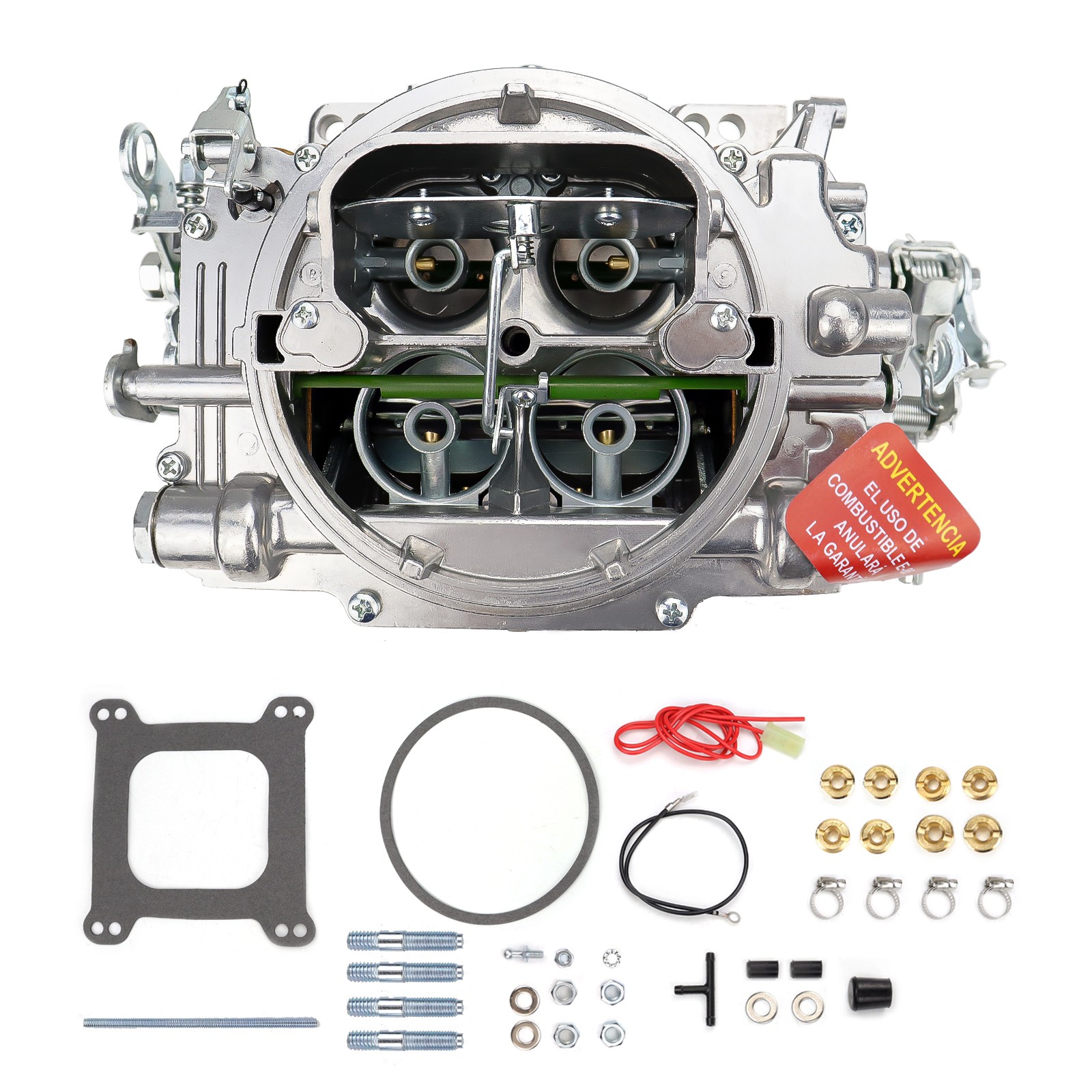1405-600 CFM 4 Barrel Carburetor For Chevy Manual Choke Square Bore