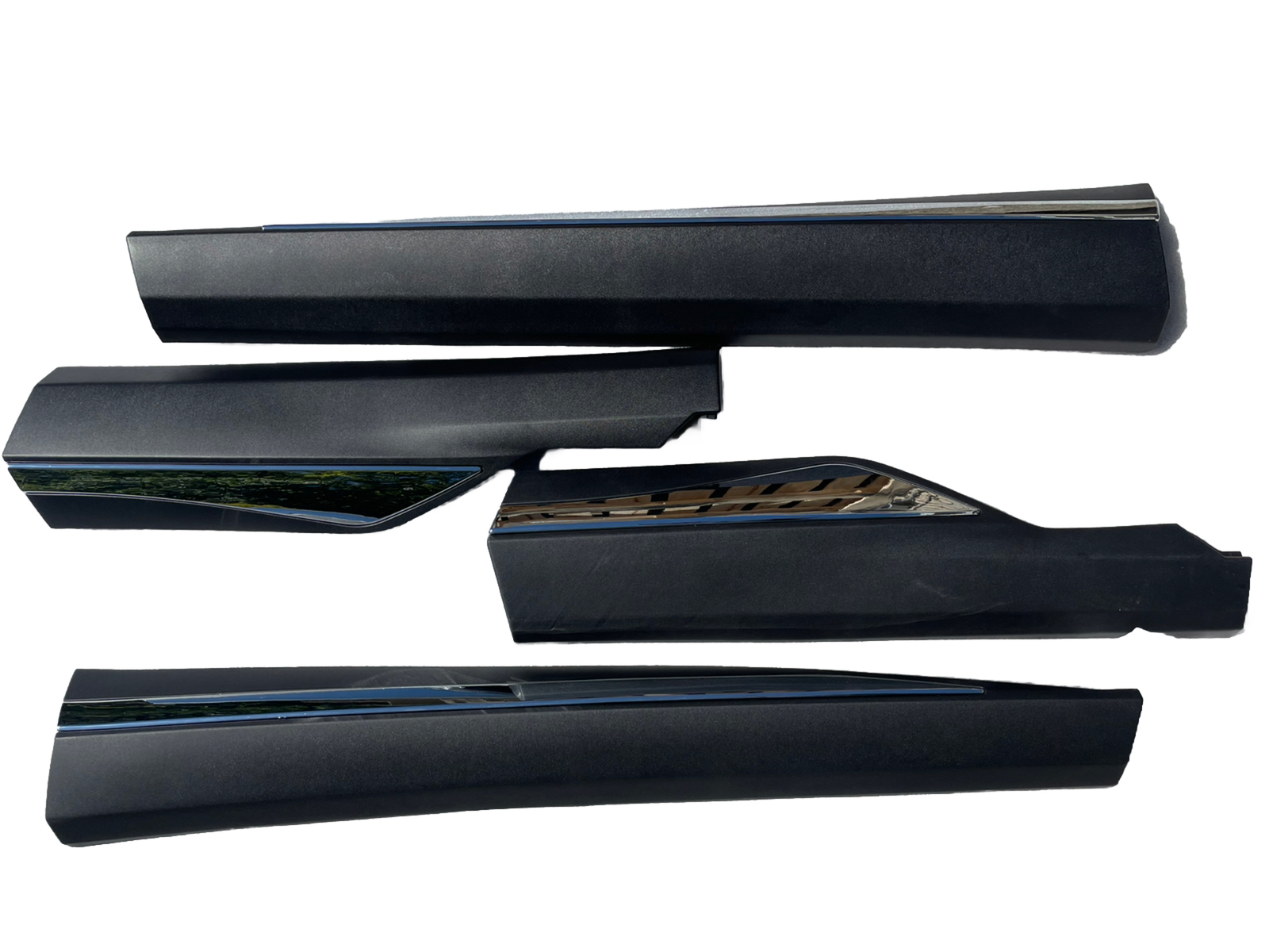 For Nissan Rogue 2021-2023 SET Door Trim Chrome Moldings 4 pc