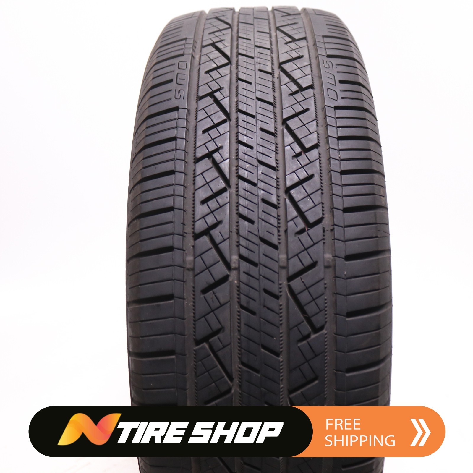Set of 2 Used 225/55R19 Continental CrossContact LX25 - 99V - 8.5/32