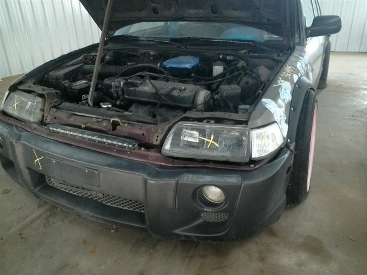 Driver Left Front Window Regulator Sedan Electric Fits 90-91 CIVIC 104938433