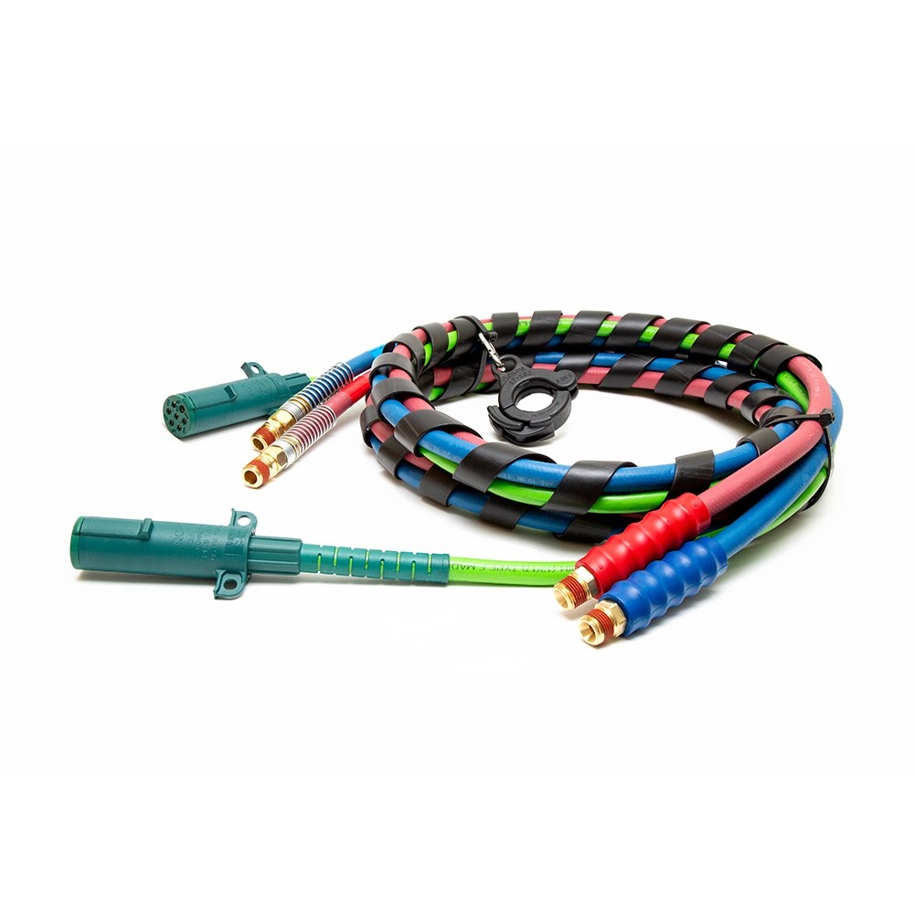 Phillips Industries 30-2174 - Air Brake Hose and Power Cable Assembly - 15 ft Phillips Industries 30-2174 - Air Brake Hose and Power Cable Assembly - 15 ft