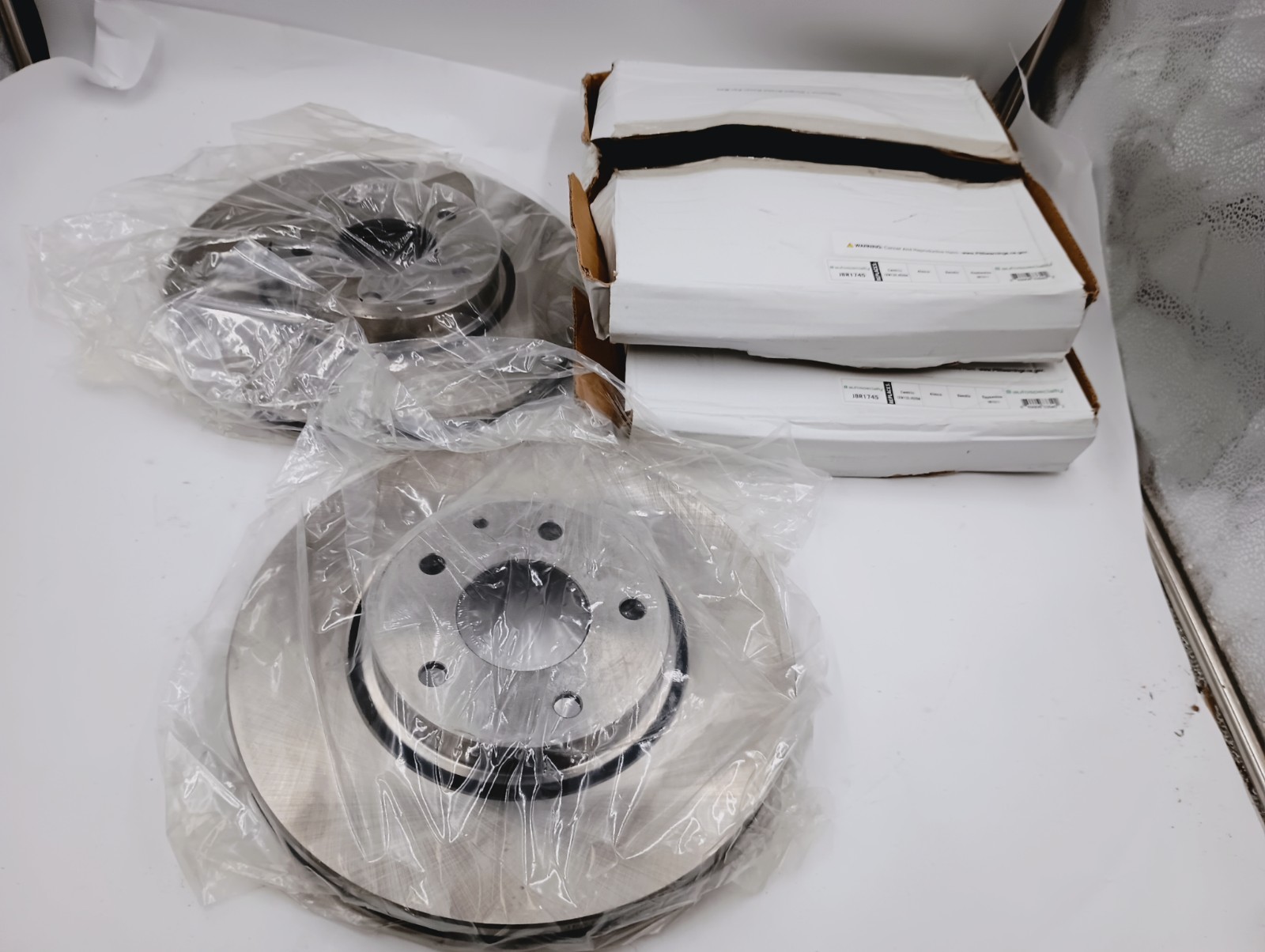 POWERSTOP JBR1745 FRONT DRIVERS/PASSENGER DISC BRAKE ROTOR FOR MAZDA CX-5 & 6