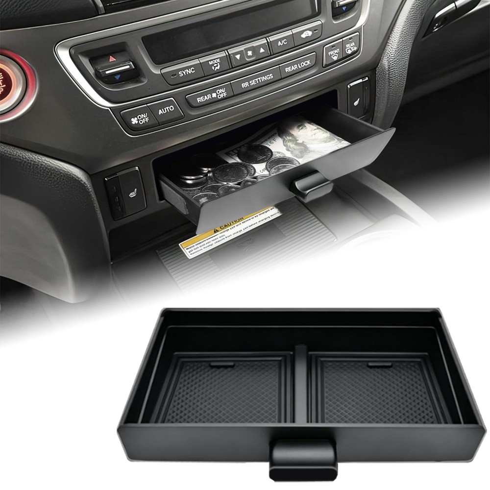 For Honda Ridgeline 2017-2026/ Pilot 2016-2022 Center Console Insert Drawer Box For Honda Ridgeline 2017-2026/ Pilot 2016-2022 Center Console Insert Drawer Box