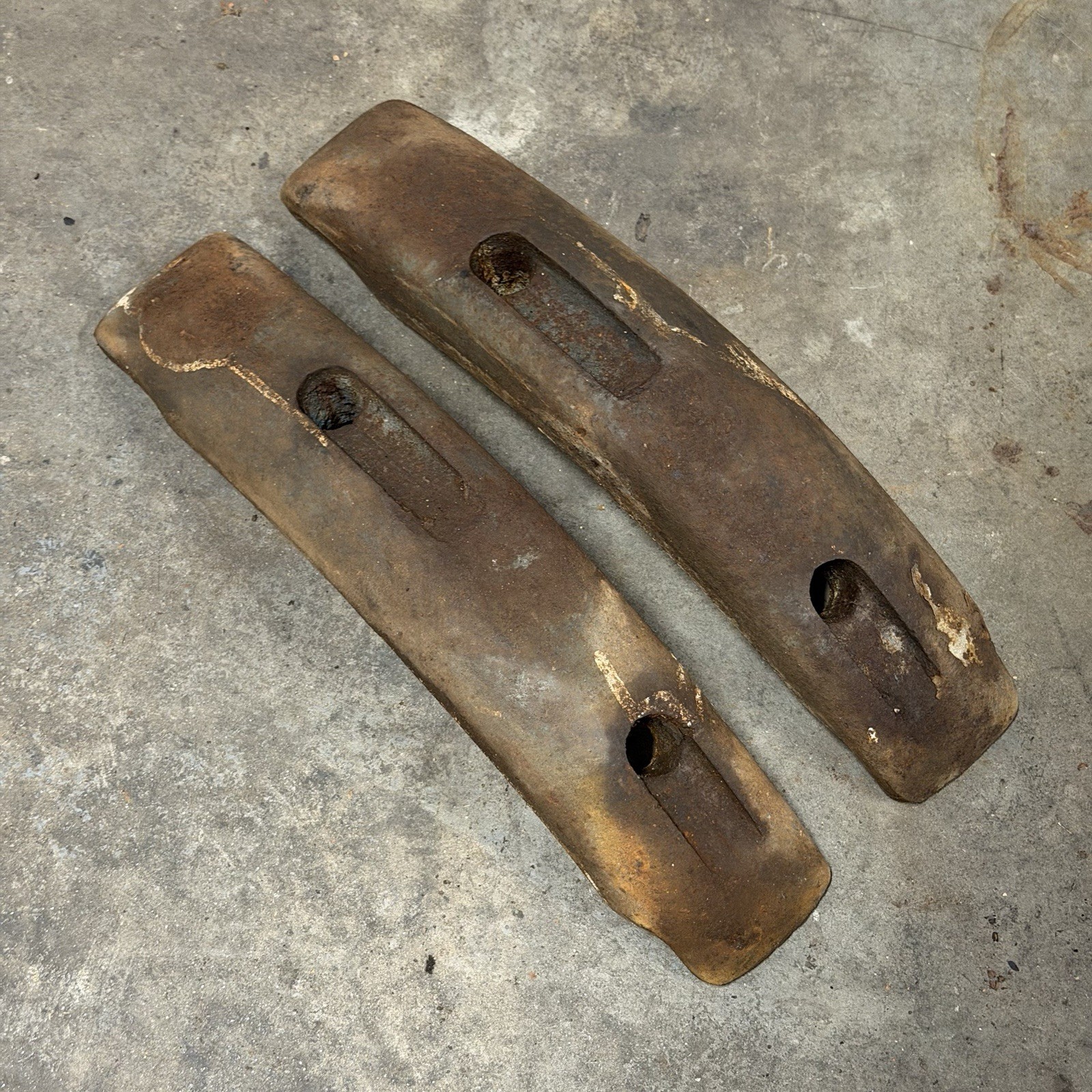 Porsche 911 Front Bumper Weight Pair ORIGINAL Lead Weights 1965 - 1968 SWB
