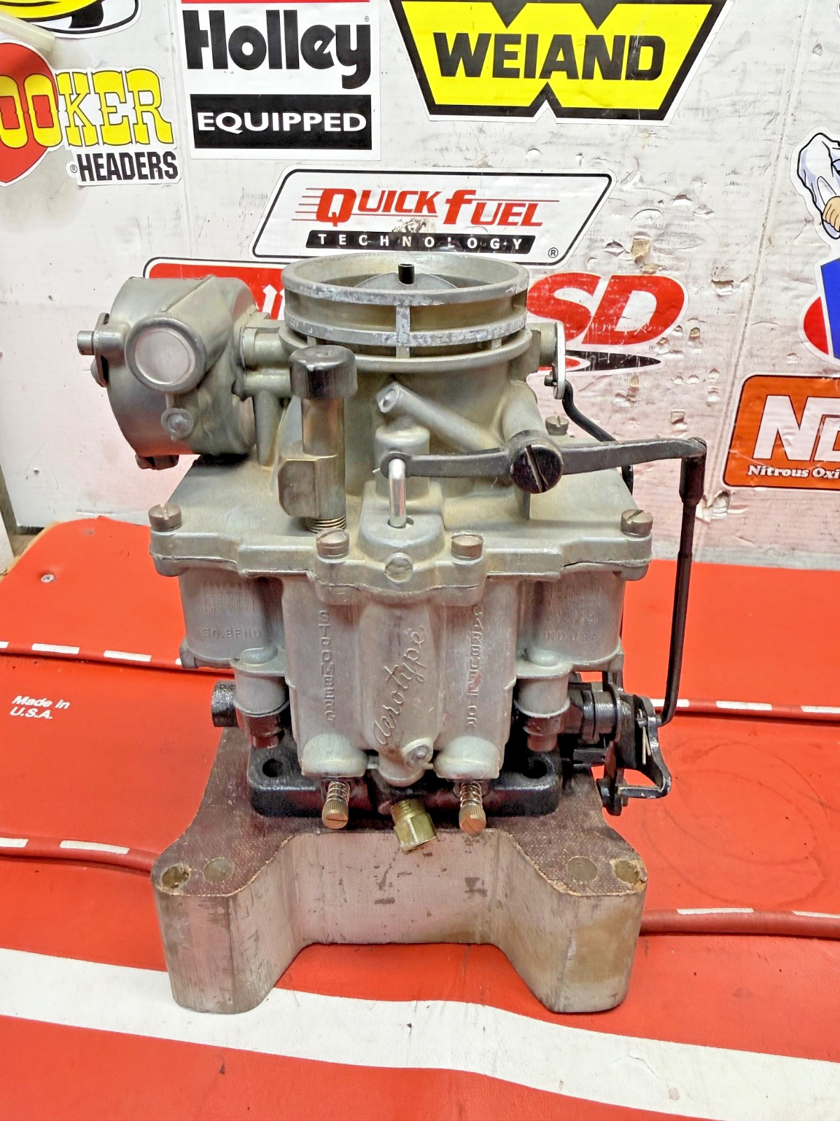 RARE 2BBL STROMBERG AEROTYPE AAV-26 CARBURETOR 1941 CADILLAC V8 39-42 BUICK