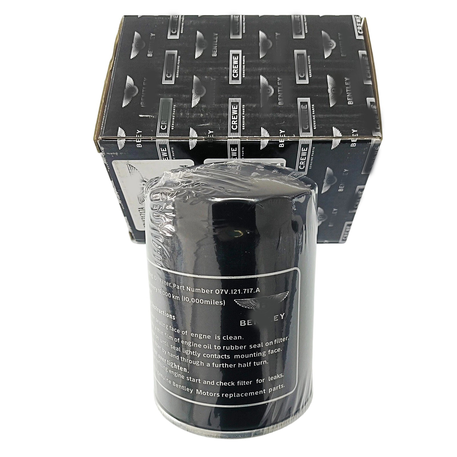 07V121717A Engine Oil Filter For 2011-2022 Bentley Mulsanne 2003-2009 Arnage