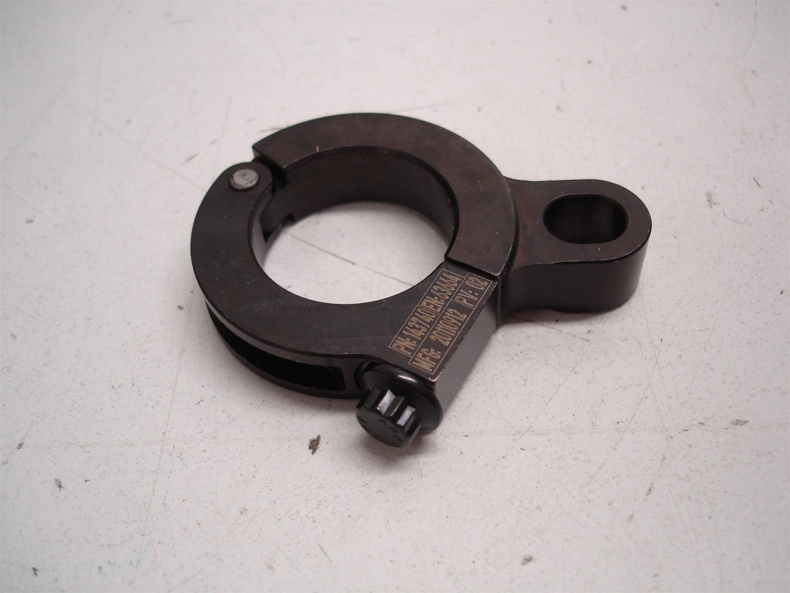 NASCAR HENDRICK BILLET STEEL MSD PRO DISTRIBUTOR HOLD DOWN CLAMP R07 R07.2