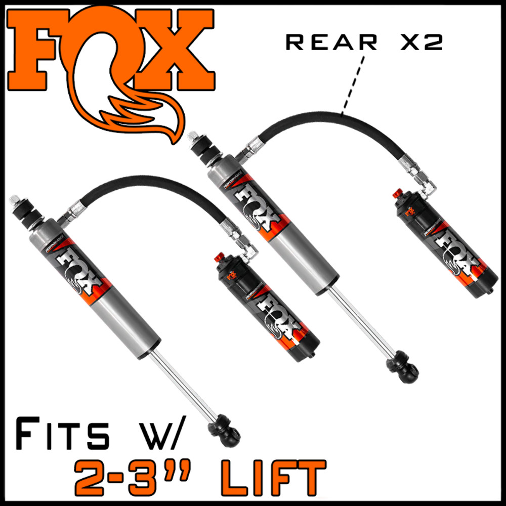 FOX 2.5 Performance Elite DSC Rear Shocks fit 2007-21 Toyota Tundra w/2-3\ FOX 2.5 Performance Elite DSC Rear Shocks fit 2007-21 Toyota Tundra w/2-3\