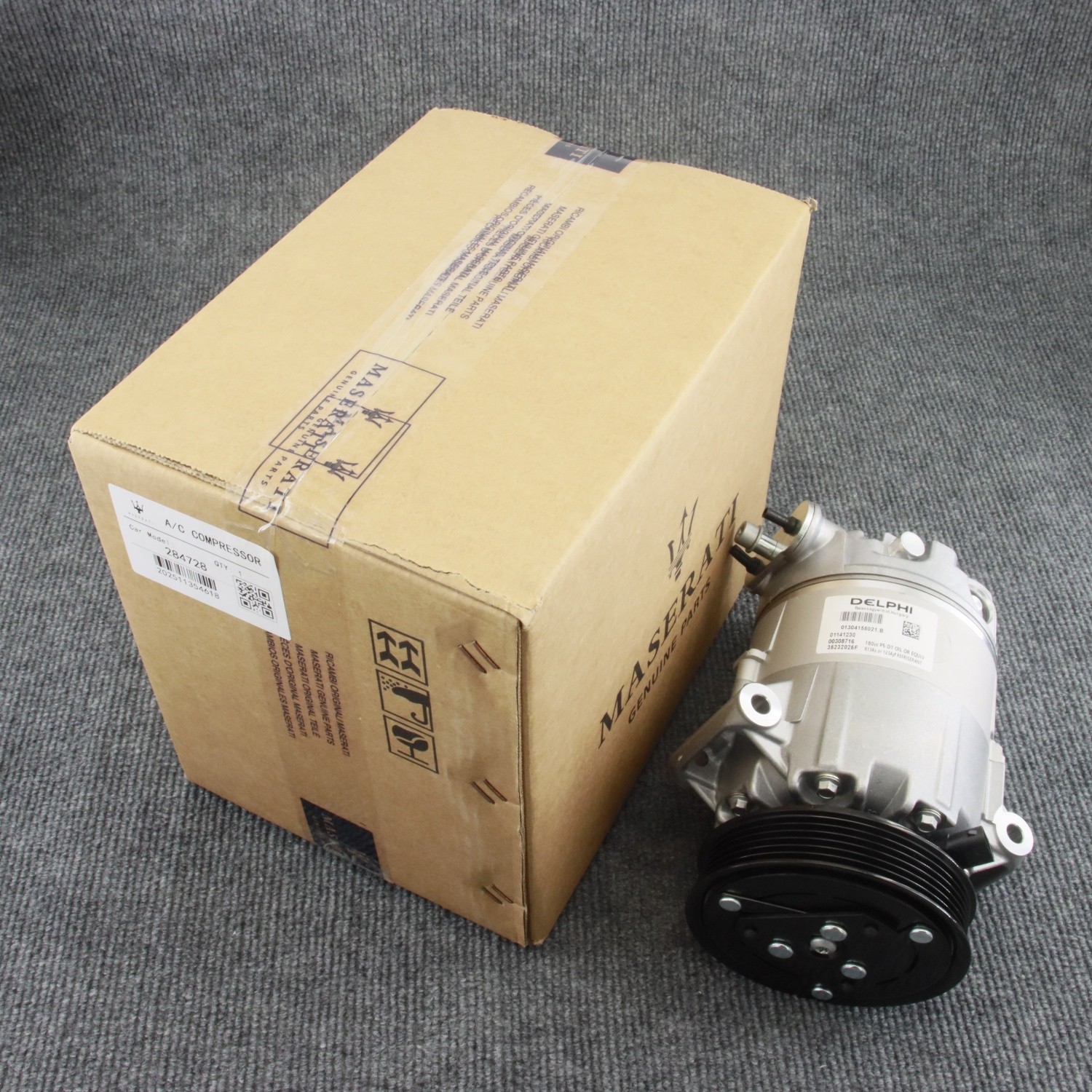 AC Compressor Pump For Ferrari F430 Maserati Quattroporte Gran Turismo 4.2L 4.7L