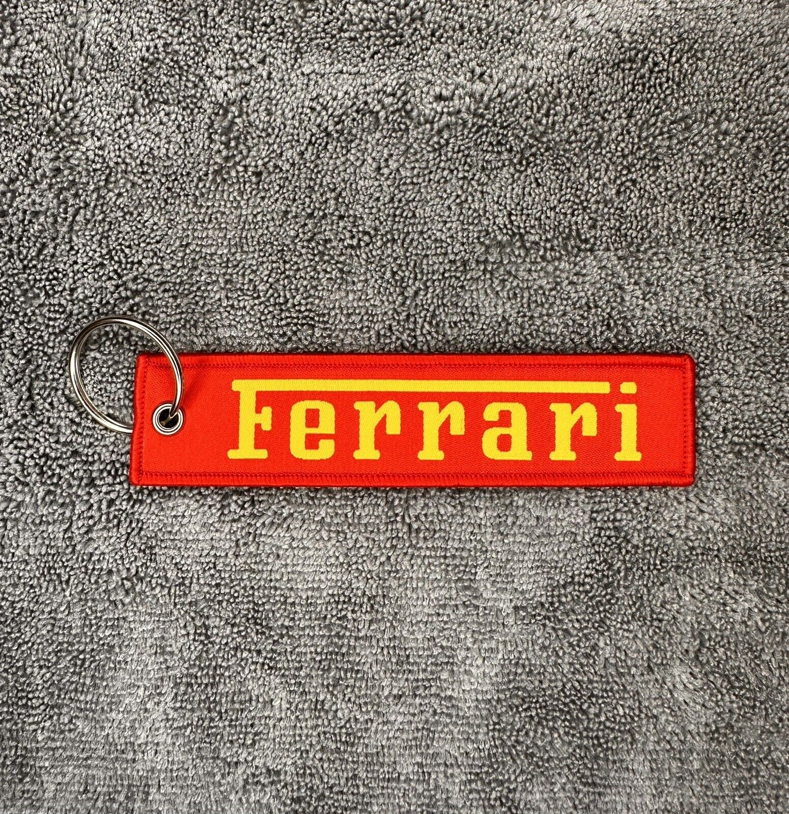 Ferrari Custom Keychain Tag / 458 / 488 / F8 / SF90 / F40 / F50 / FXX