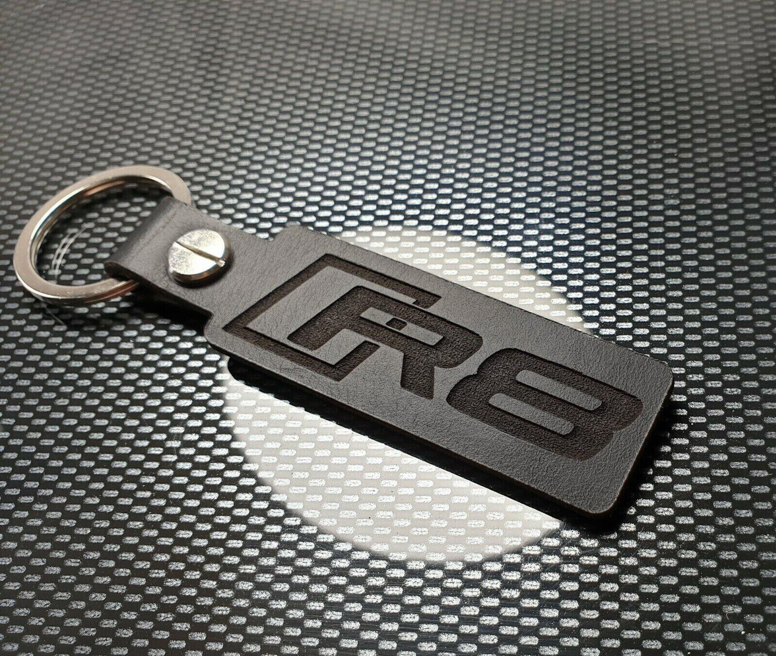 Audi R8 Leather Keyring Evoque RWS GT Convertible Coupe 5.2 Fsi V10 Spyder Bx