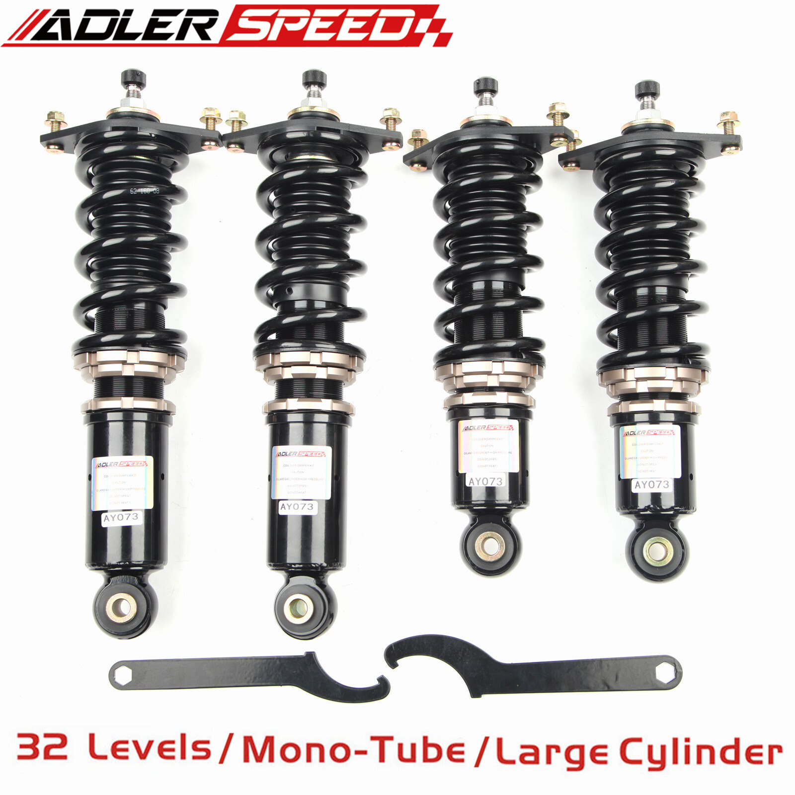 ADLERSPEED 32ways Adjustable Height Coilovers for 90-05 Mazda Miata MX-5 NA/NB