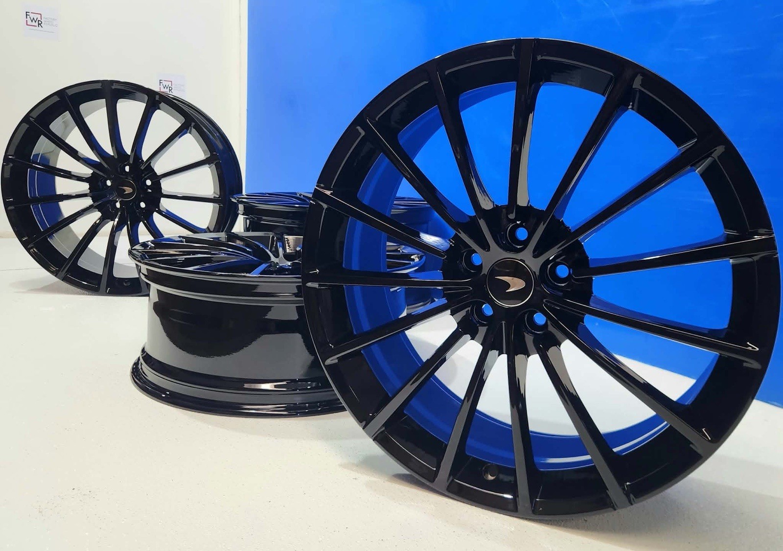 20” 21” McLaren GT Factory OEM Original Wheels Rims Gloss Black 20” 21” McLaren GT Factory OEM Original Wheels Rims Gloss Black