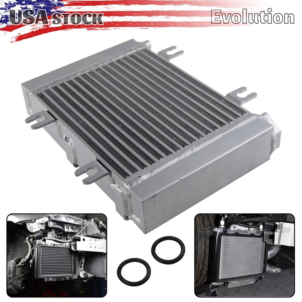 Upgrade Aluminum Drop-in Oil Cooler for Nissan GT-R R35 Turbocharged 2009-2019
