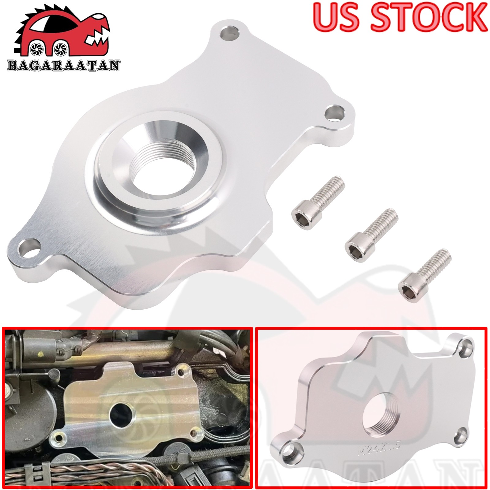 Upgraded Engine Breather Plate Replace For BMW M57 M47 Diesel Engine M57N M47N2