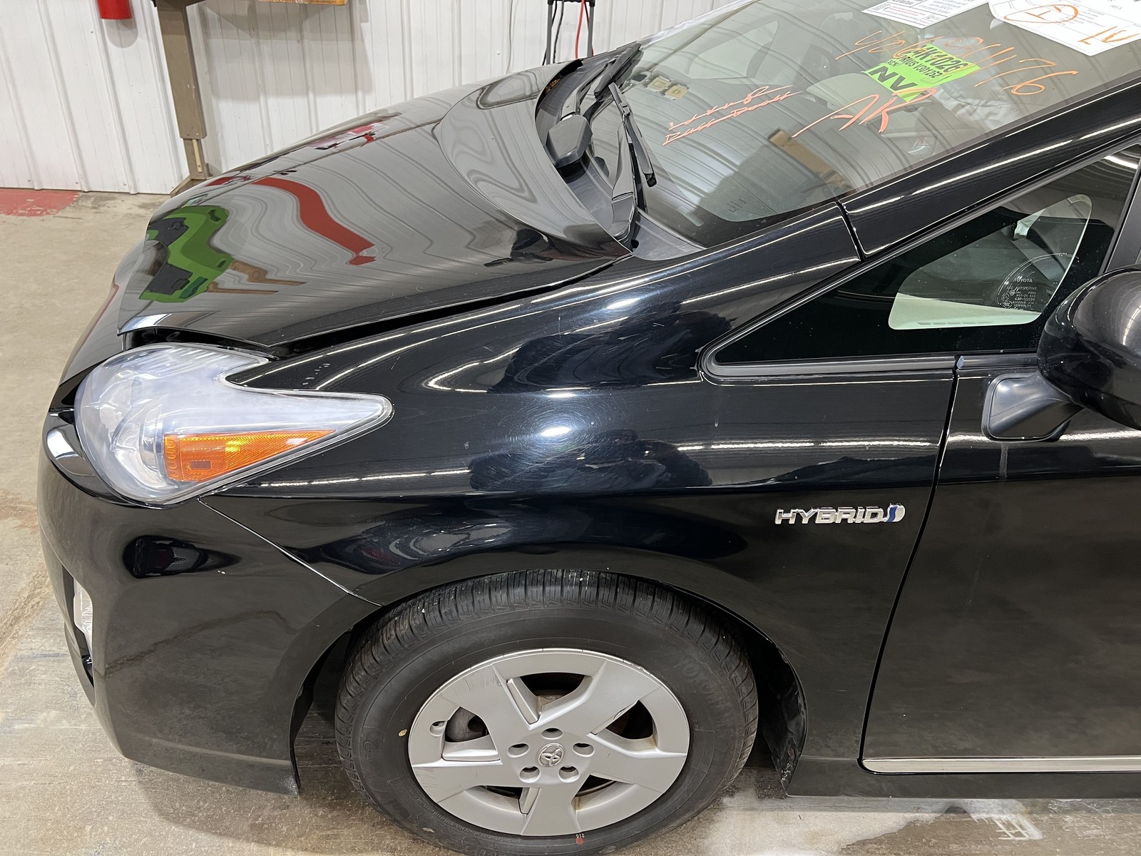 10-15 Toyota Prius Driver Left Front Side Fender Black 202 10-15 Toyota Prius Driver Left Front Side Fender Black 202