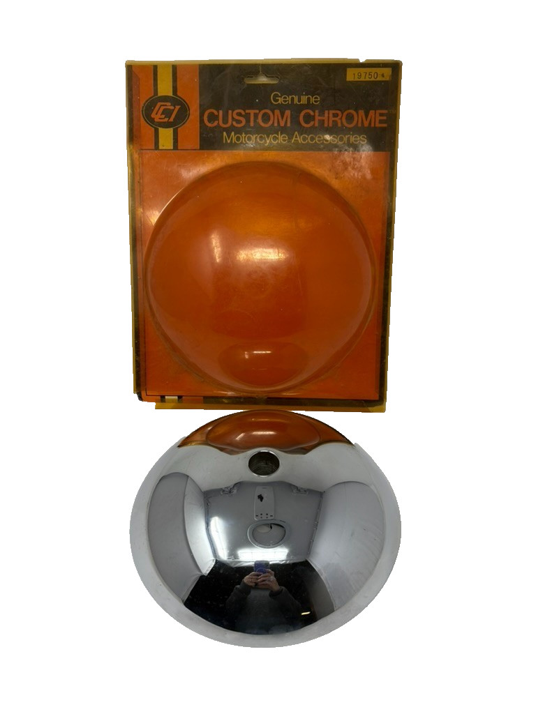 Vintage NOS Custom Chrome 19750 Harley FL FLH 8.25\