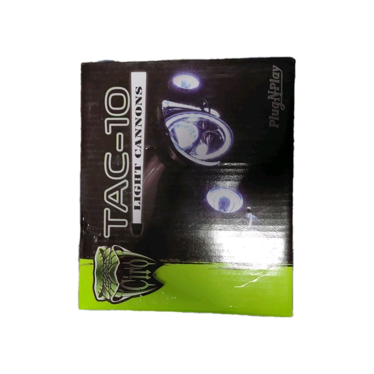 Ciro 45009 TAC-10 Light Cannons Spot Lights for 14-21 FLHX 19-21 FLHT Ciro 45009 TAC-10 Light Cannons Spot Lights for 14-21 FLHX 19-21 FLHT