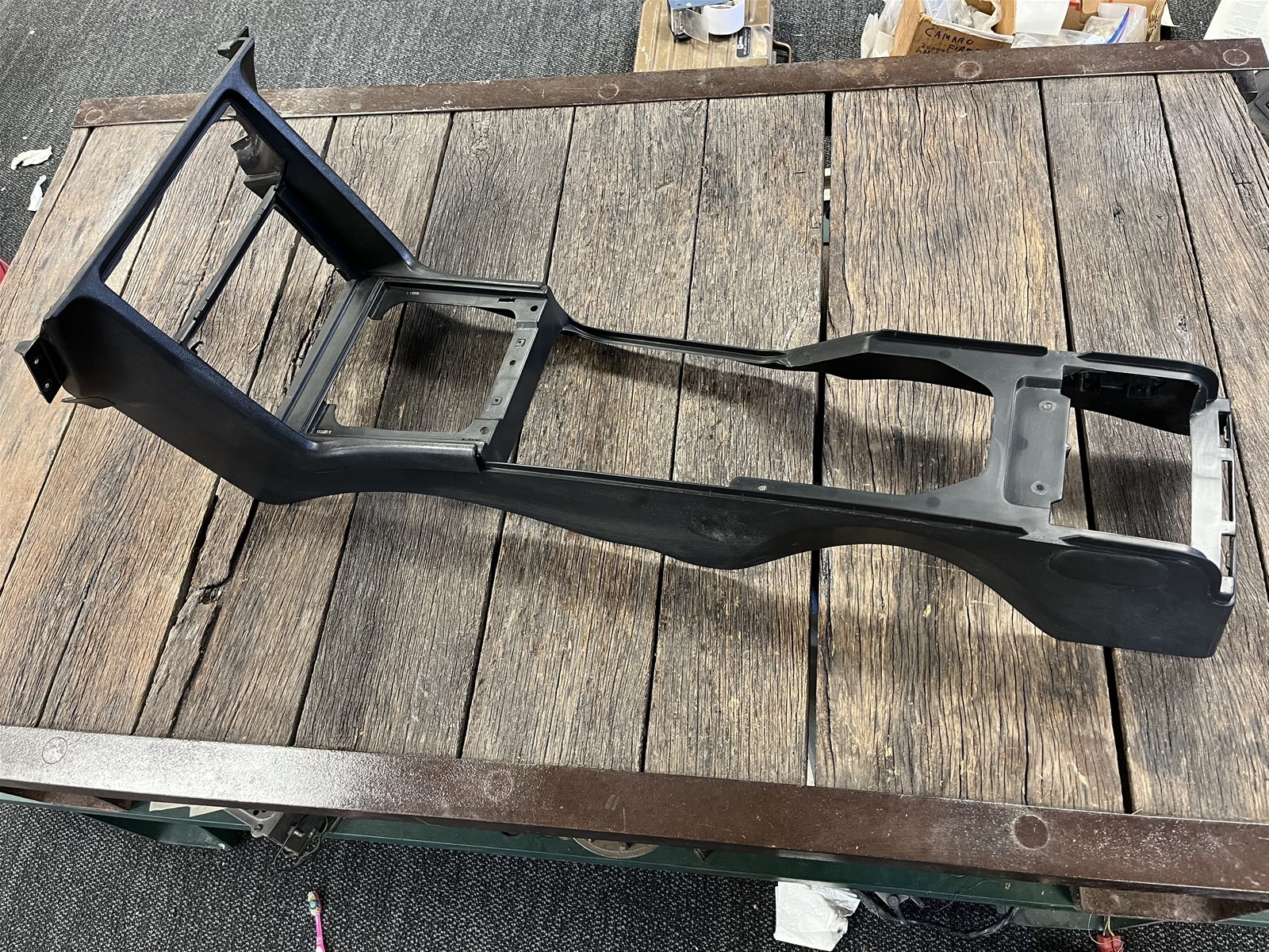 1987-93 Ford Mustang Center Console Frame Black OEM Original Nice
