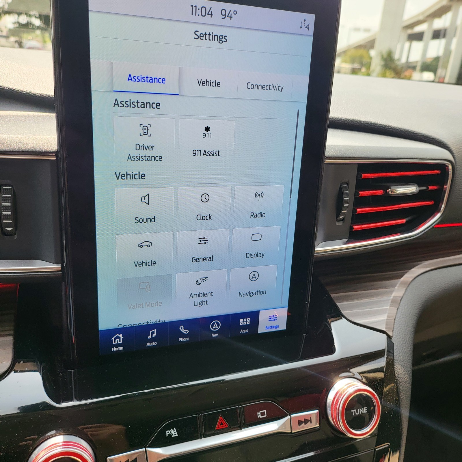 2020-2024 Ford Explorer 10.1” SYNC 3 LCD Screen Upgrade