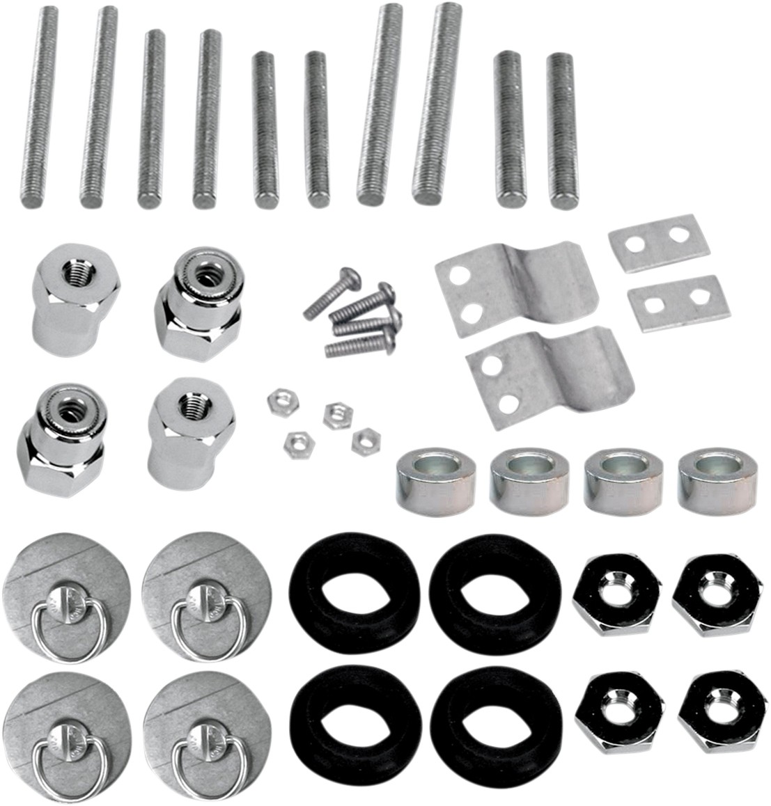 Saddlemen S4 Quick-Disconnect Saddlebag Docking Post And Fastener Kits 3521-0003