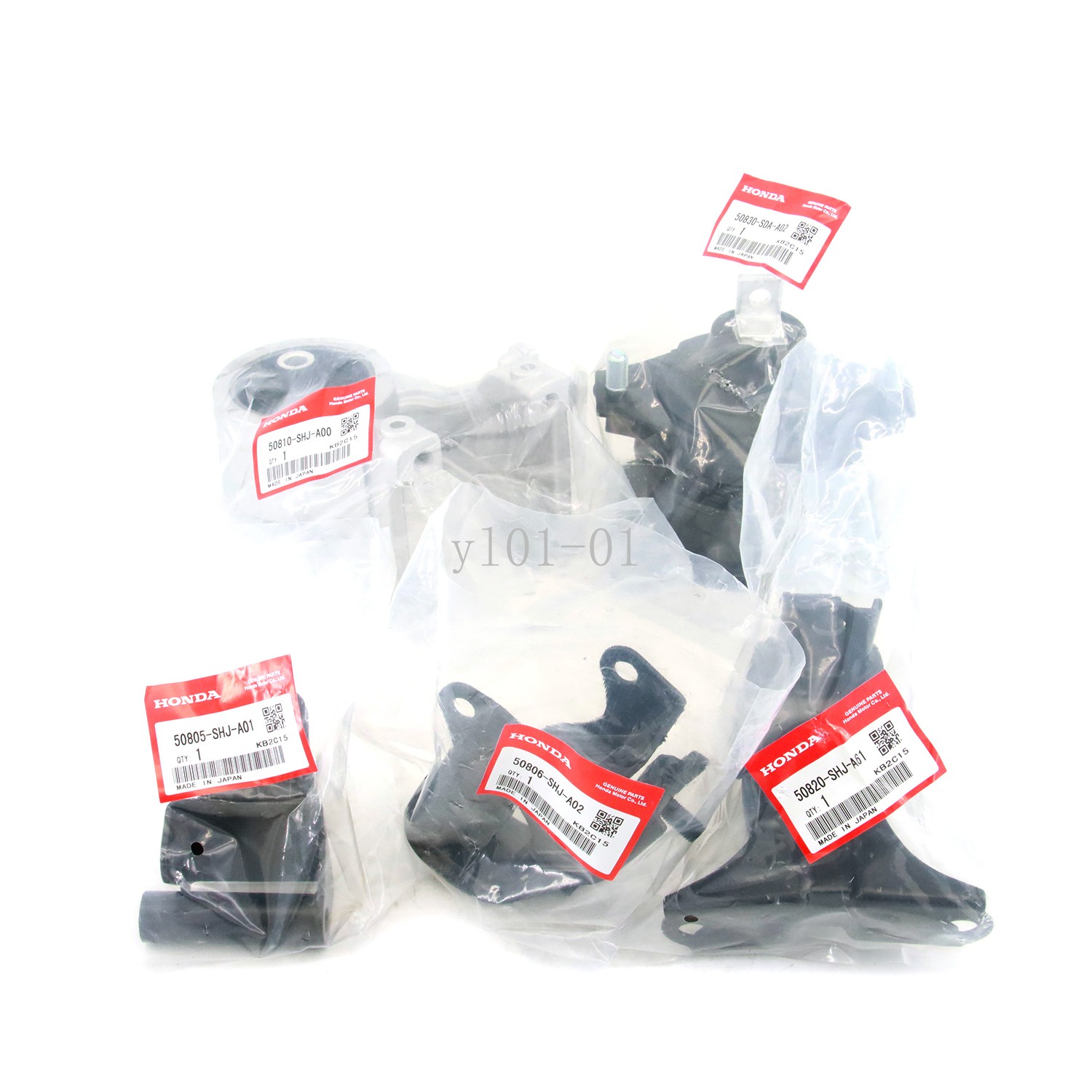 New 5PCS Motor Mounts Auto Transmission Set For 2008-2010 Honda Odyssey 3.5L OEM