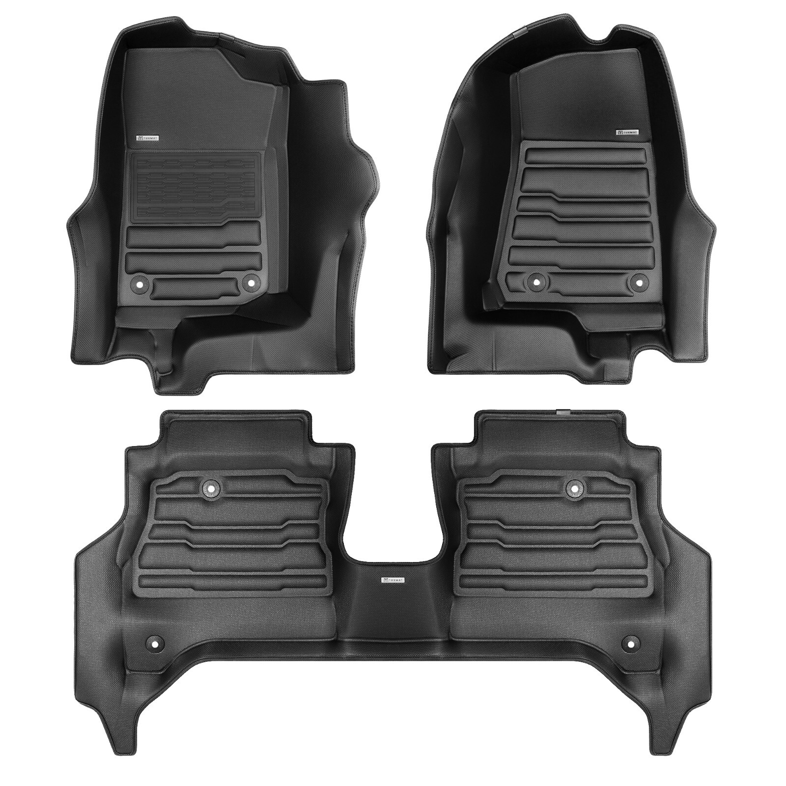 TuxMat Custom Floor Mats for Jeep Gladiator - 2020-2027 - Full Set