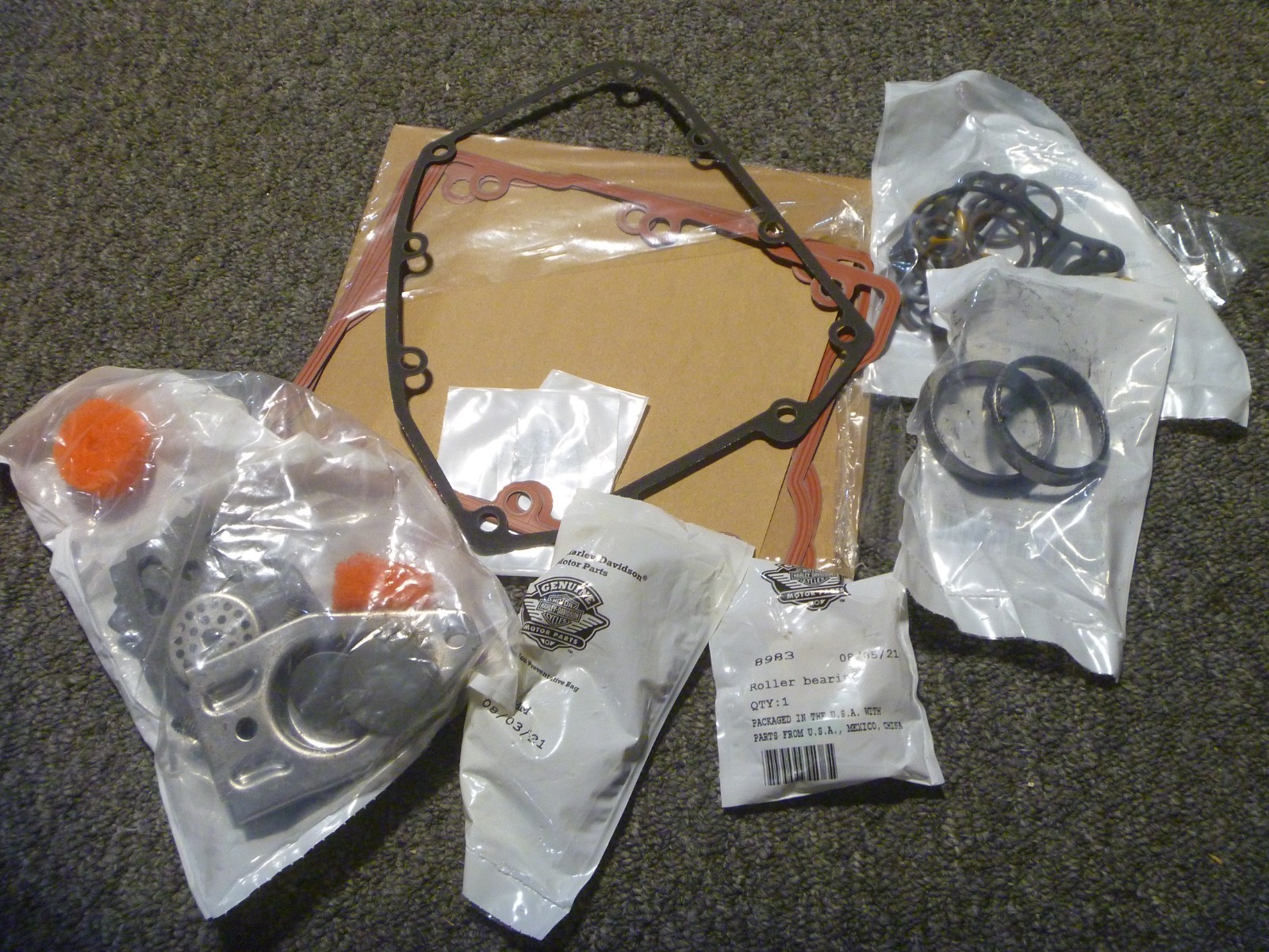 1999-2017 Harley Gasket Rebuild Kit Twin Cam 17045-99D OEM New 2015 2016 1999-2017 Harley Gasket Rebuild Kit Twin Cam 17045-99D OEM New 2015 2016