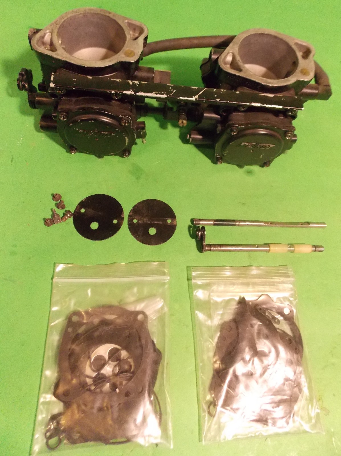POLARIS 1996-1997 SL 700 SLT 700 CDK 2 KEIHIN DUAL  CARBURETOR with Rebuild Kit