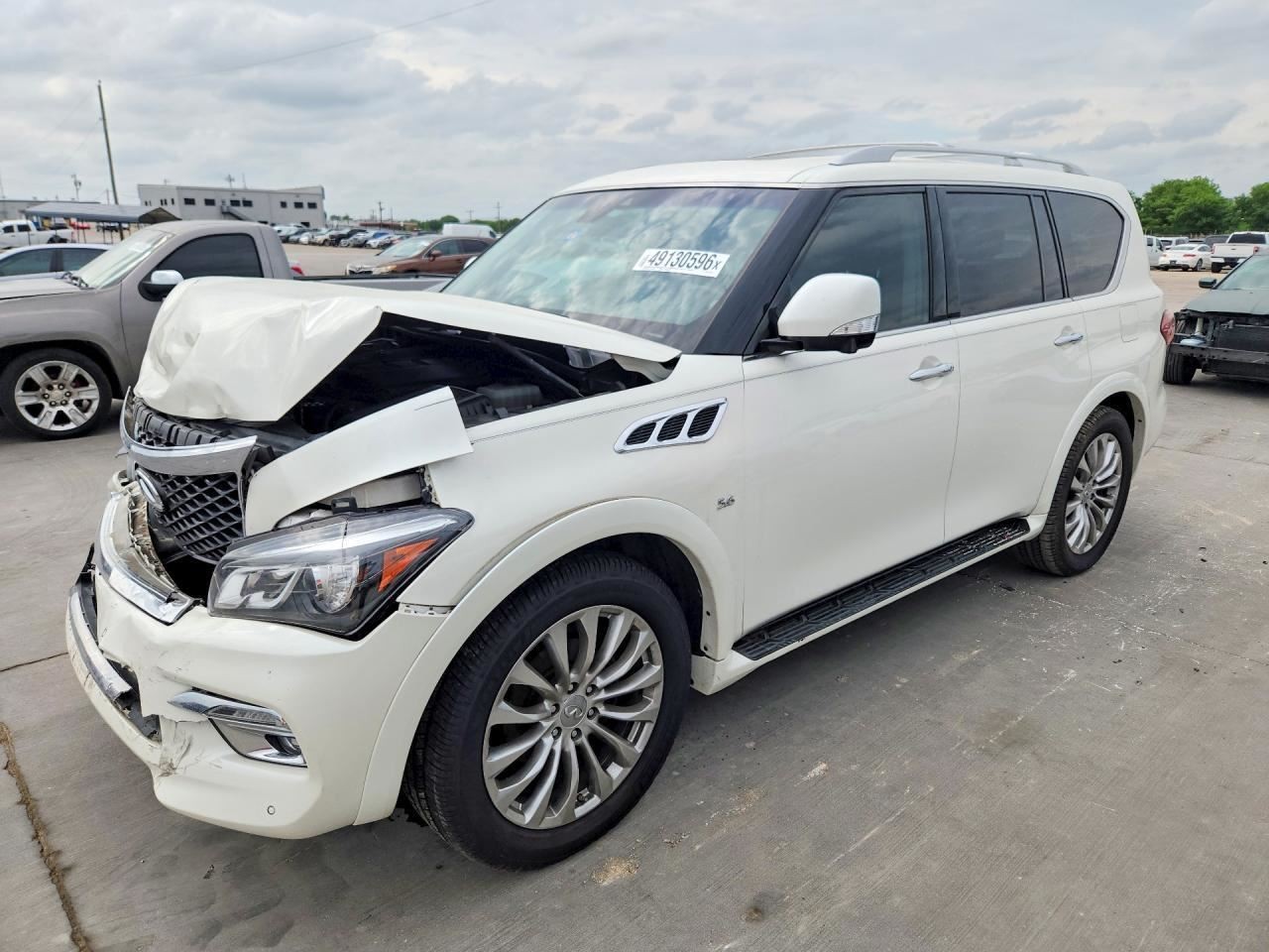 (LOCAL PICKUP ONLY) Rear Bumper Fits 15-17 INFINITI QX80 637683