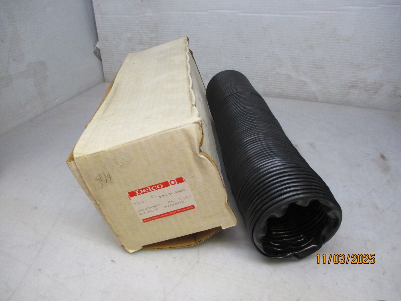 NOS 1976-77 Corvette A/C Hose #1234988 NOS 1976-77 Corvette A/C Hose #1234988
