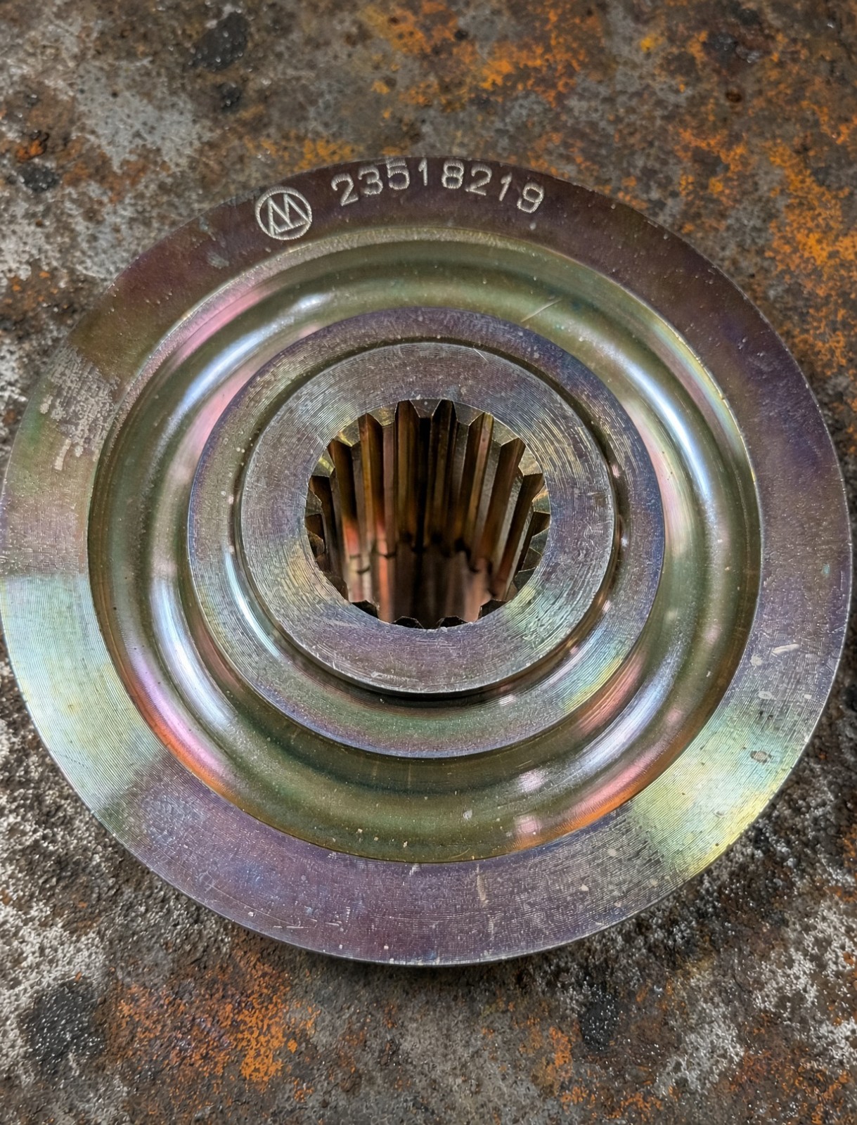 Detroit Diesel 23518219 Alternator Pulley 50 60 Series 12-Groove NOS